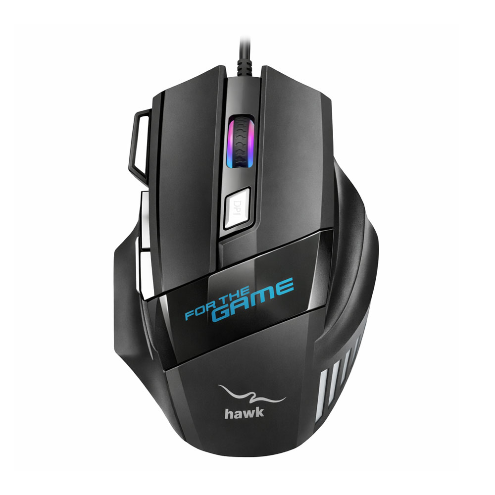 HAWK HK05 PowerGrip 7D RGB Wired Gaming Mouse 1 HAWK HK05 PowerGrip 7D RGB Wired Gaming Mouse