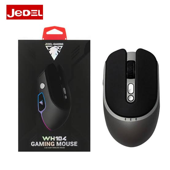 JeDEL-GAMING WH104 BT Wireless Rechargeable Mouse 1 JeDEL-GAMING WH104 BT Wireless Rechargeable Mouse