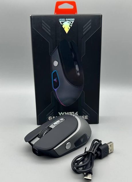JeDEL-GAMING WH104 BT Wireless Rechargeable Mouse 3 JeDEL-GAMING WH104 BT Wireless Rechargeable Mouse - Image 3