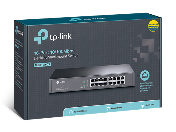 16-Port Gigabit Desktop/Rackmount Switch TL-SG1016D 2 16-Port Gigabit Desktop/Rackmount Switch TL-SG1016D - Image 2