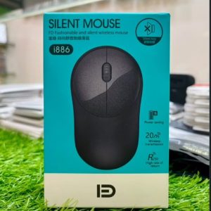 Wireless Mouse, i886 Silent Clicks, 3-Key Mouse, 1600 DPI, 250Hz Polling Rate, Nano USB Receiver