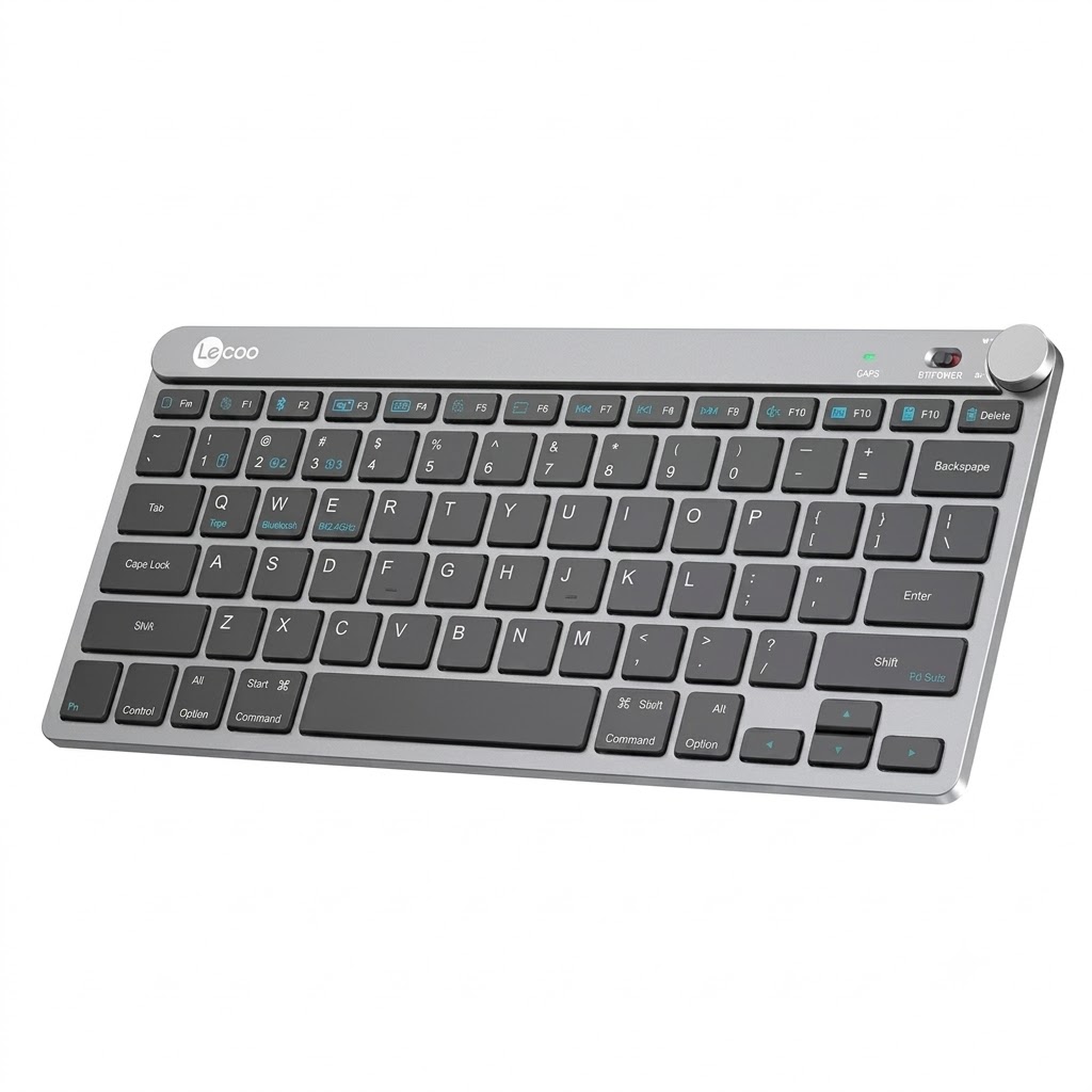 Lenovo Lecoo BK200 2.4G+Bluetooth Mini Bluetooth Keyboard 1 Lenovo Lecoo BK200 2.4G+Bluetooth Mini Bluetooth Keyboard